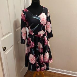 A-Line Plus Size Dress (Size 0X)